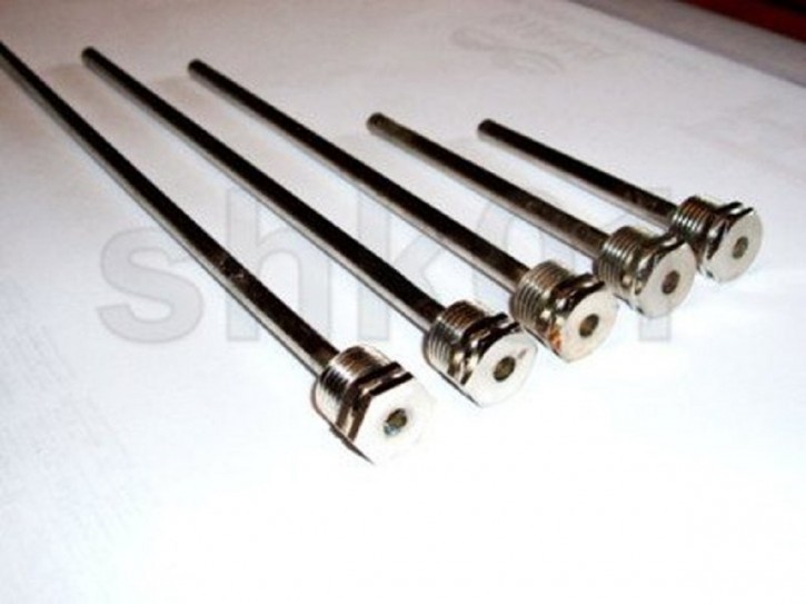 Tauchhülse Tauchrohr 1/2" 7 mm 305 mm vernickelt