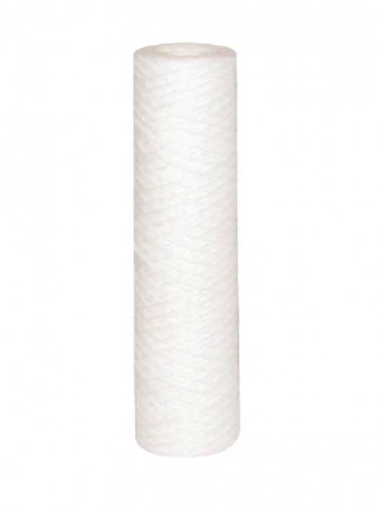 10" Drahtfaser-Kartusche für Wasserfilter Messingeinsatz HWW Hauswasserwerk