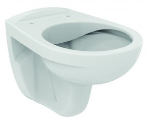 Ideal Standard EUROVIT spülrandlos Wand-Tiefspül-WC + WC-Sitz softclose weiß