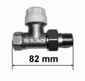 Thermostatkopf+Ventil-Unterteil M30x1,5 voreinstellbar Heimeier-kompatibel